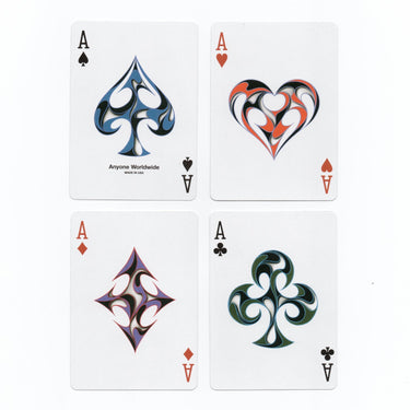 ANYONE DOT PLAYING CARDS FALMING DOTS