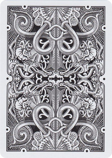 BLACK GATORBACKS PLAYING CARDS
