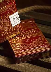 RED MONARCH PLAYING CARDS THEORY11 DECK