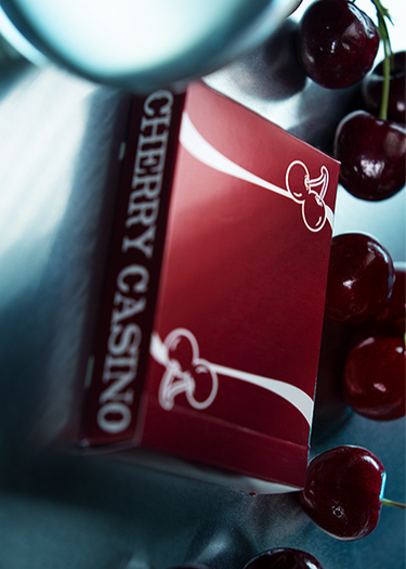 CHERRY CASINO RED PLAYING CARDS