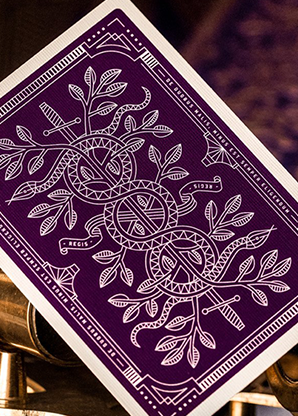 monarch playing cards purple theory11