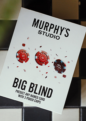 The Big Blind (Gimmicks and Online Instruction) by Craig Petty MAGIC TRICK POKER CHIPS