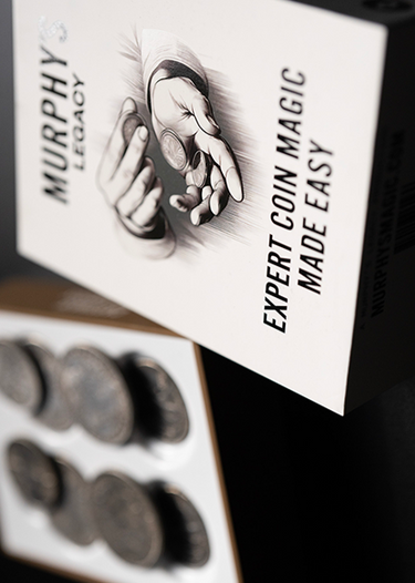 Expert Coin Magic Made Easy Complete Set David Roth & murphys magic trick
