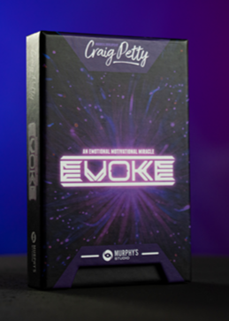 evoke magic trick Craig petty, murphys magic, atomic deck, big blind etc.