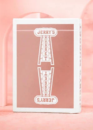 JERRY'S NUGGET ROSE GOLD PLAYING CARDS