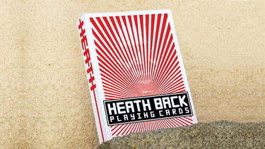 HEATH BACK RED PLAYING CARDS