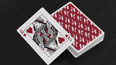 RED MXS CASINO PLAYING CARDS