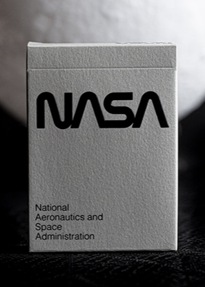 silver NASA Playing Cards