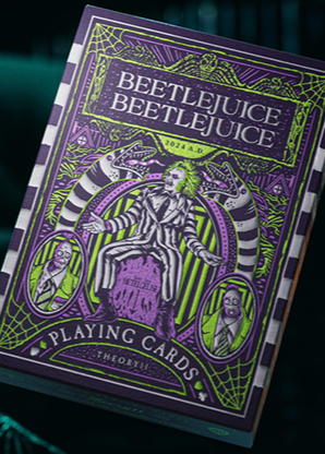 BEETLEJUICE PLAYING CARDS THEORY11