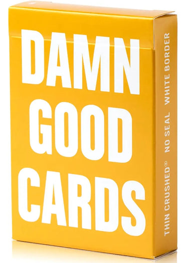 DAMN GOOD CARDS NO.5 PLAYING CARDS