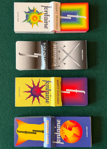 FONTAINE PLAYING CARDS 5000S SERIES LIMITED EDITION DECKS