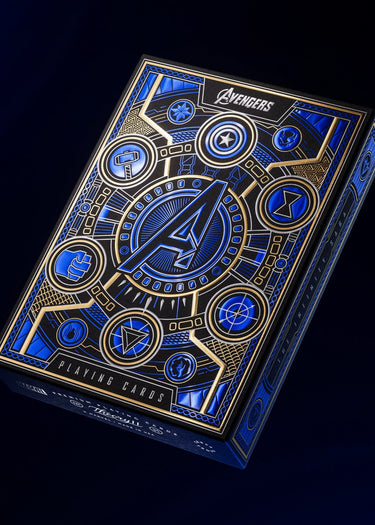 AVENGERS BLUE PLAYING CARDS