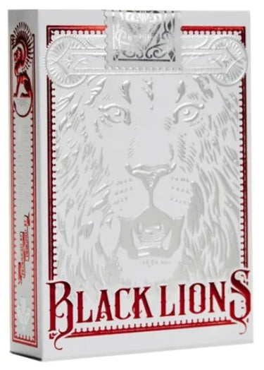 DAVID BLAINE BLACK LIONS PLAYING CARDS RED EDITION