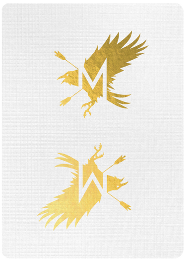 DANIEL MADISON PLAYING CARDS Gold advocates