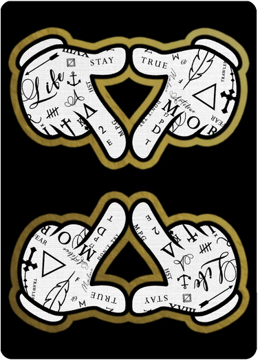 BLACK BANGERS Playing Cards MADISON