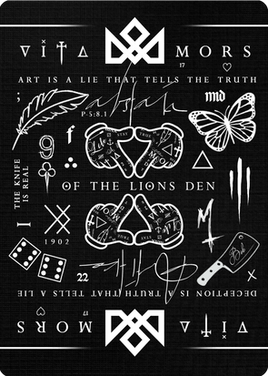 playing cards tribute Daniel Madison