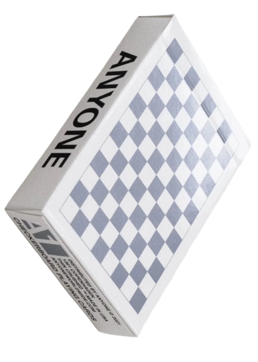 Anyone checkerboards metallic playing cards