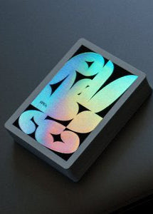 holo error playing cards