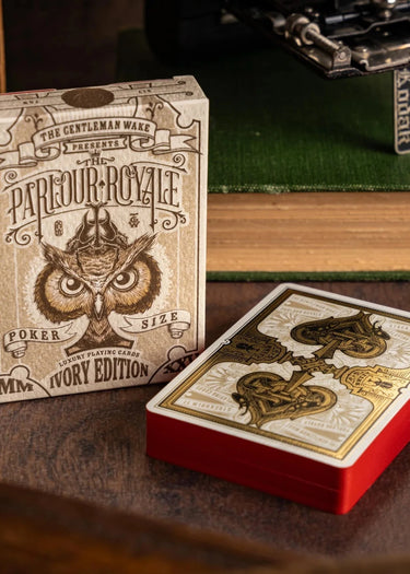 The Parlour Royale Ivory Edition (Red Edge Printing) Playing Cards