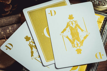 SMOKE & MIRROR V9 GOLD PLAYING CARDS