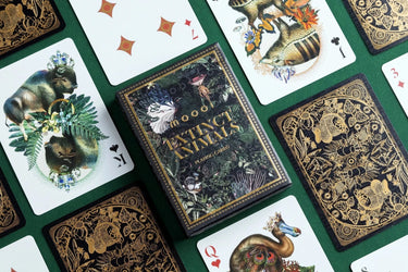EXTINCT ANIMALS THEORY11 X MOOOI PLAYING CARDS