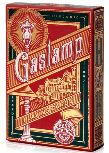Gaslamp playing cards art of play
