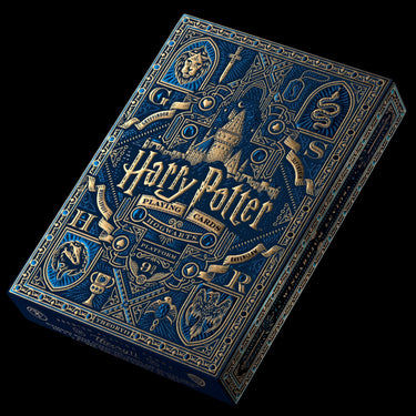 Harry Potter playing cards blue theory11