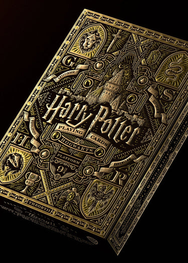 HARRY POTTER HUFFLEPUFF YELLOW PLAYING CARDS THEORY11