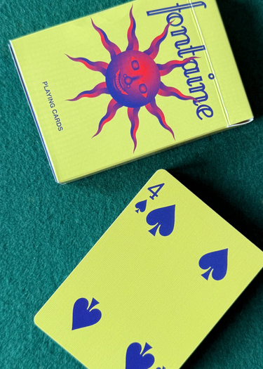 FONTAINE GUEST PLAYING CARDS 1 OF 300