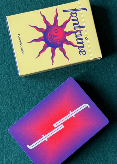 FONTAINE GUEST PLAYING CARDS EDITION OF 300