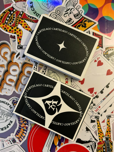 CARTELAGO BLACKOUT MIRINOS PLAYING CARDS