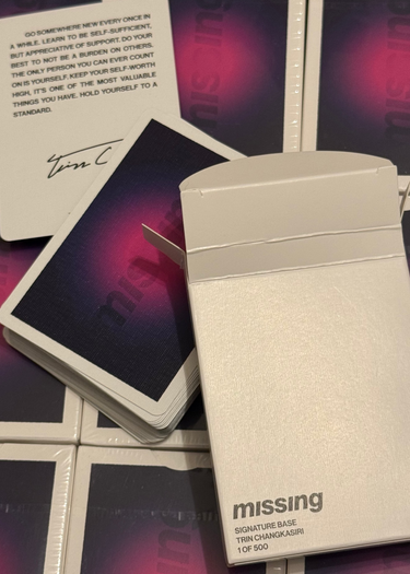 Signature Playing Cards - Trin