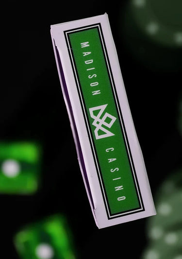 MADISON SHARPS PLAYING CARDS GREEN