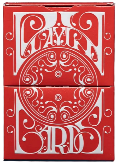 SMOKE & MIRROR PLAYING CARDS V8 RED