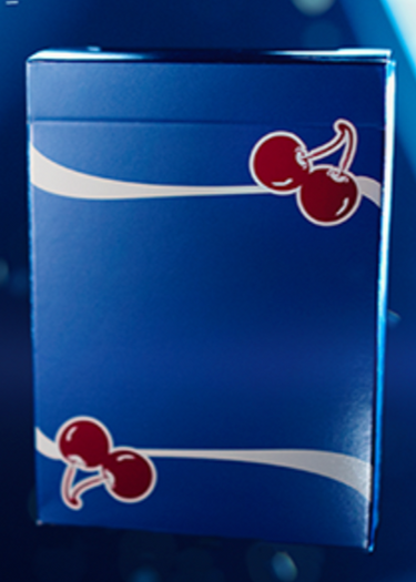 CHERRY CASINO BLUE PLAYING CARDS