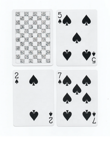 ANYONE MELLOW CHECKERBOARD PLAYING CARDS
