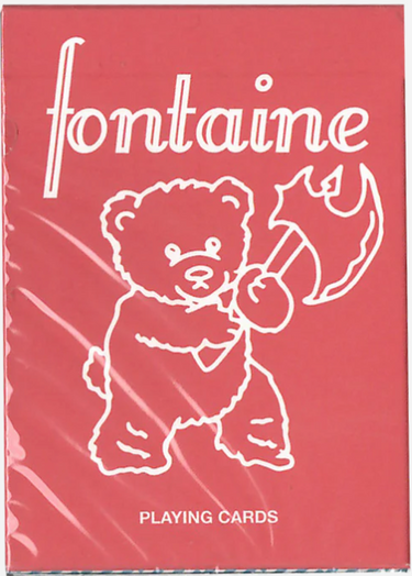 FONTAINE TEDDY PLAYING CARDS