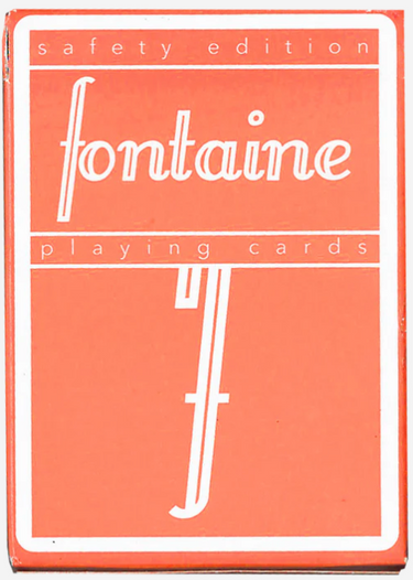 FONTAINE SAFETY PLAYING CARDS