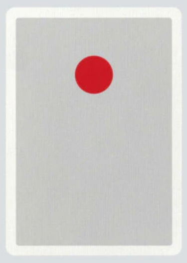 anyone red dot playing cards
