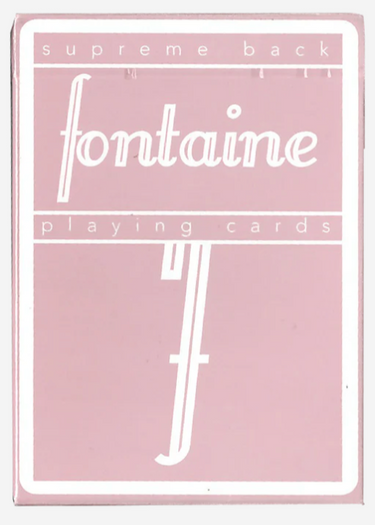 pink fontaine playing cards