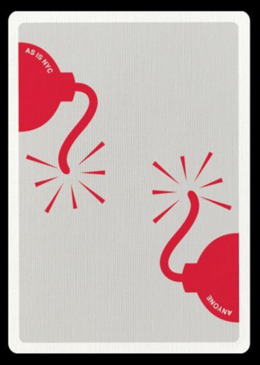 BOMBS V2 PLAYING CARDS