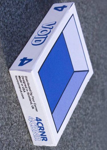 void playing cards cardistry four corner uk