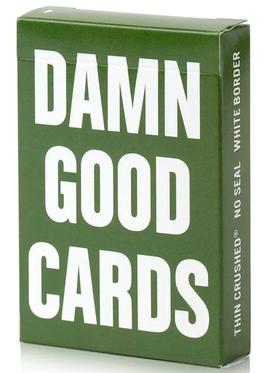 DAMN GOOD CARDS NO.4 PLAYING CARDS