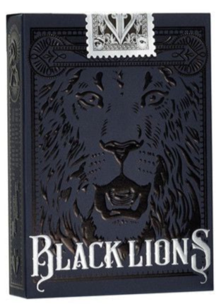 DAVID BLAINE BLACK LIONS PLAYING CARDS