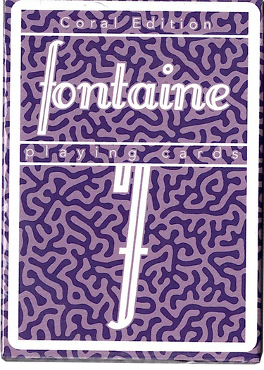 FONTAINE CORAL PLAYING CARDS