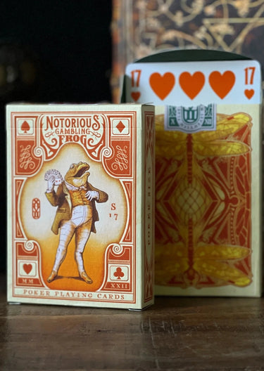 the notorious frog Stockholm17 playing cards uk deck rare cardistry & magic