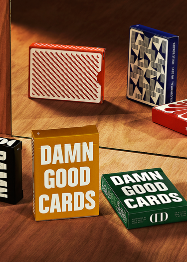 DAMN GOOD CARDS NO. 1-6 PLAYING CARDS