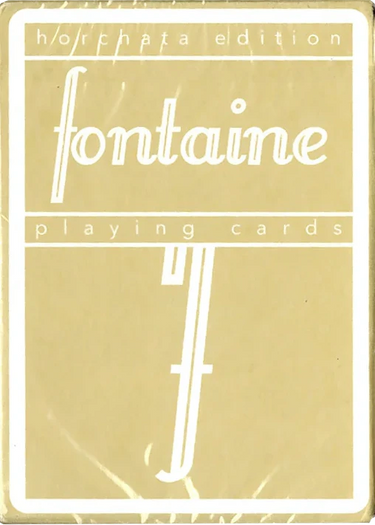 horchata fontaine 1 of 2500. Printed at DEX in Taiwan in 2020.