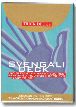 Svengali Deck Bicycle (Blue) - Trick