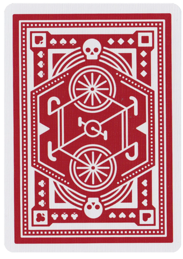 DKNG Playing Cards RED art of play deck